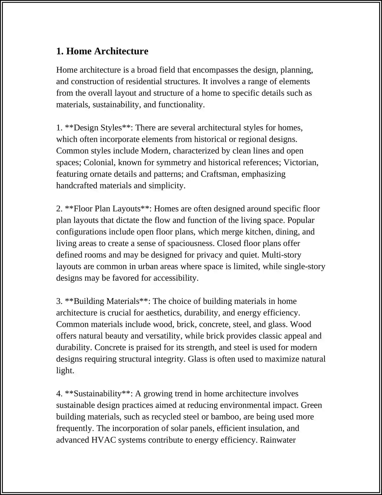 REFERAT Theme: HOME 3