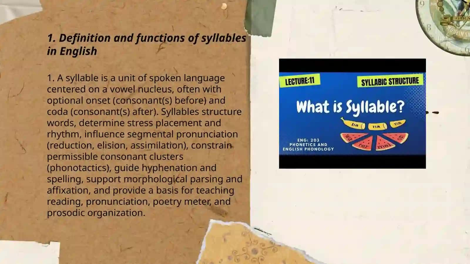 Syllables in English 3