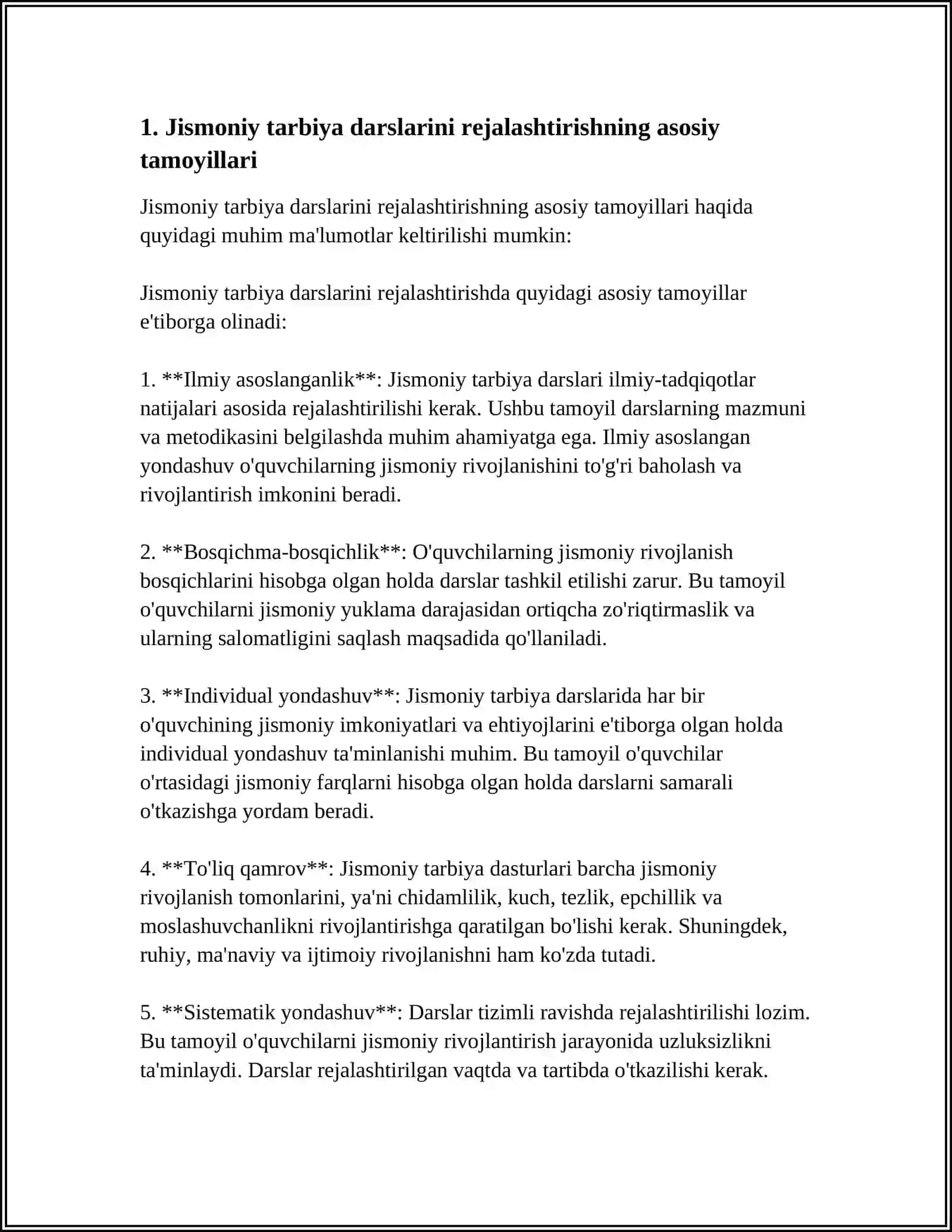 BOSHLANGICH TALIMDA JISMONIY TARBIYA IWLARINI REJALASHTIRISH VA HISOBGA OLISH 3