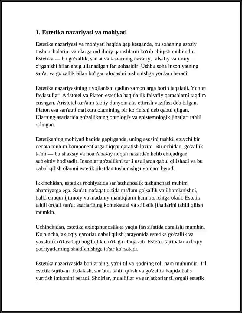 ESTETIKA 3