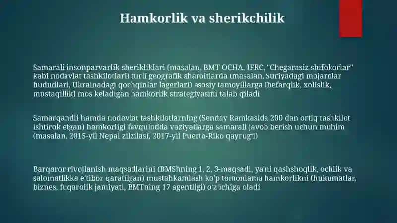 Insonparvarlik tamoyillari 3