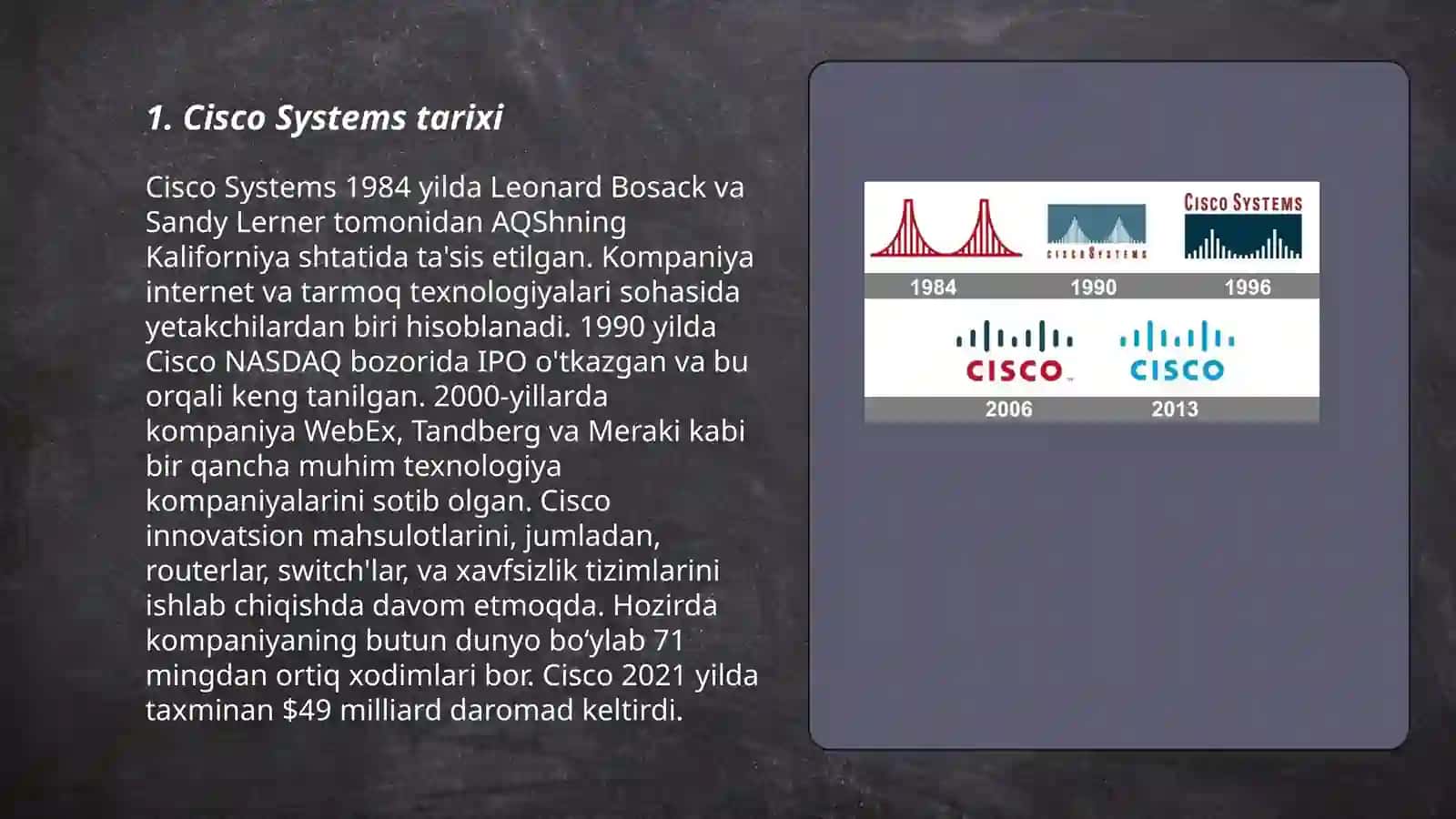 Cisco Systems korhonasi 3