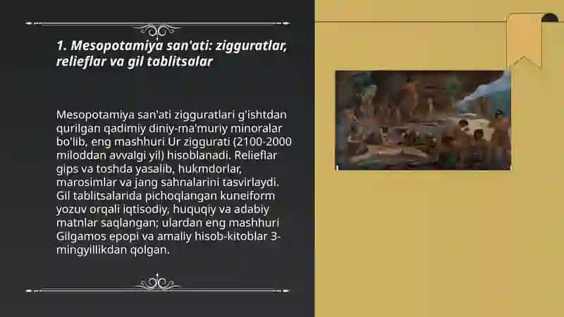 Qadimgi dunyo san'ati 3