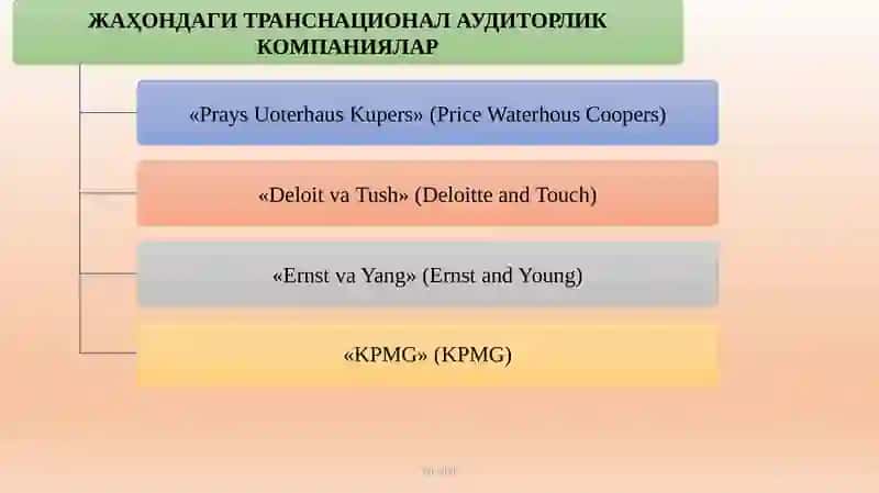АУДИТ СТАНДАРТЛАРИ 3