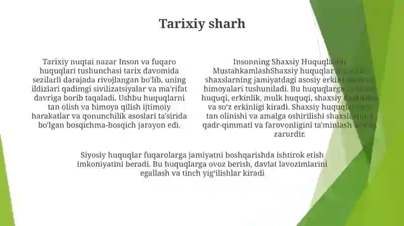 Insonning Shaxsiy Hamda Siyosiy Huquqlarini Mustahkamlash Masalalari 3