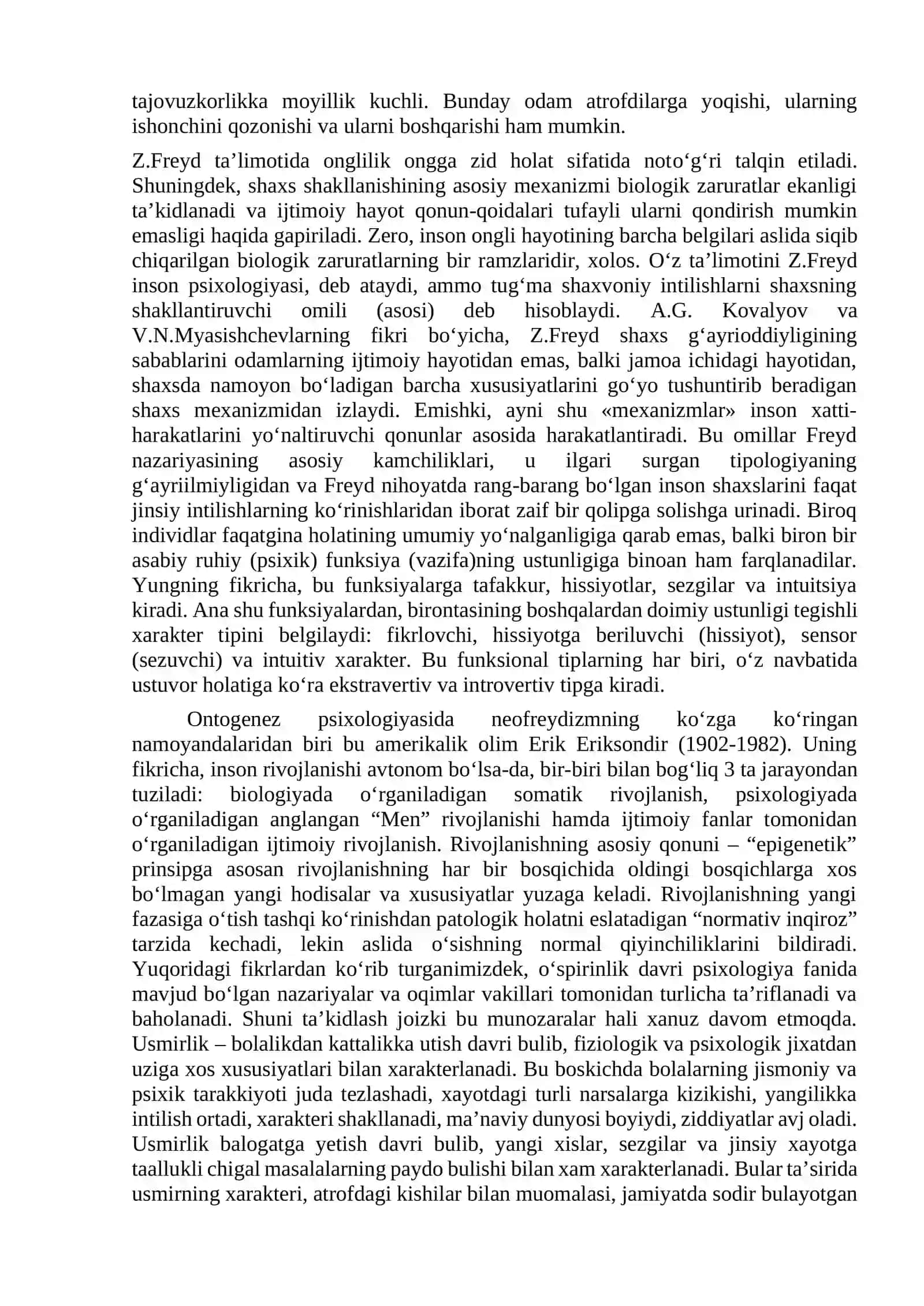 O’SMIRLARNING PSIXIK RIVOJLANISHI 3