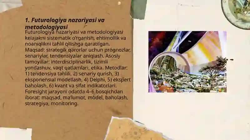 Futurologiya. Kelajak konturlari 3