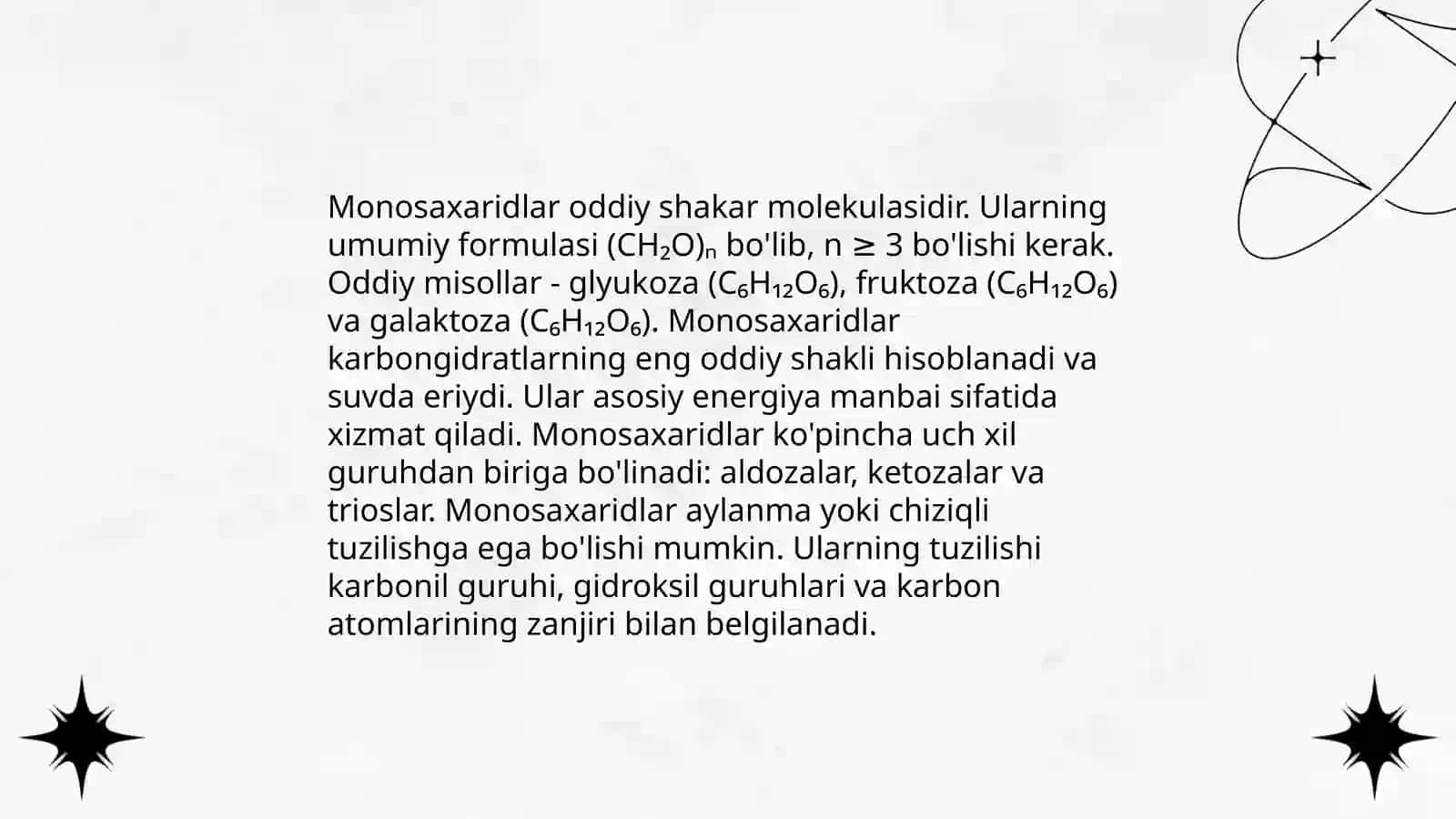 Monosaxaridlar 3