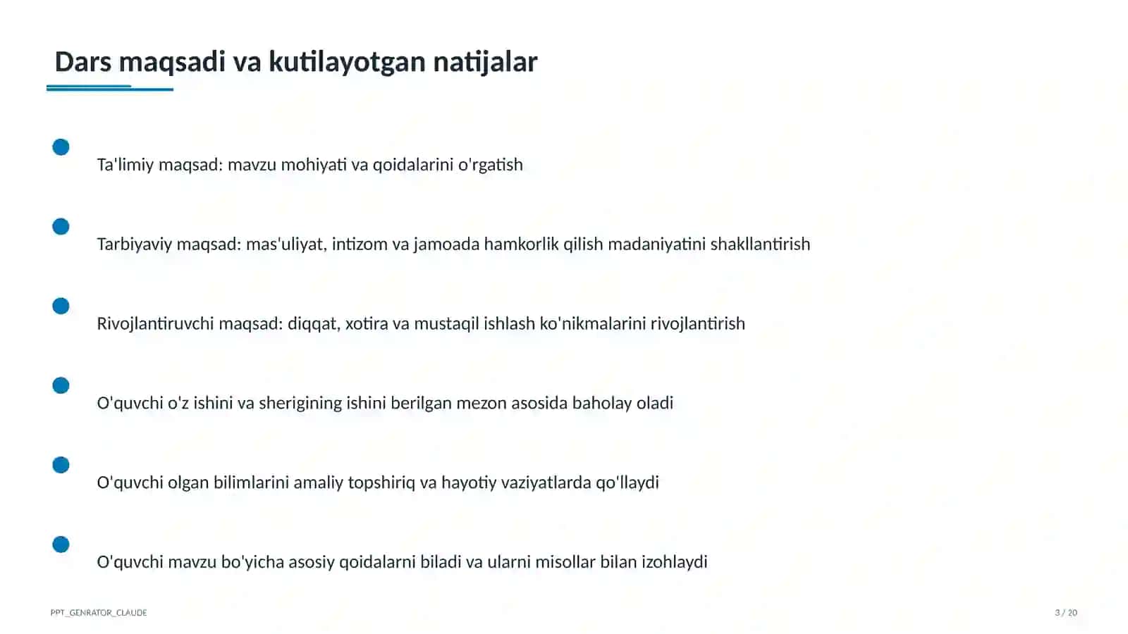 Rus tilida sodda gap va uning bo'laklari (8-sinf) 3