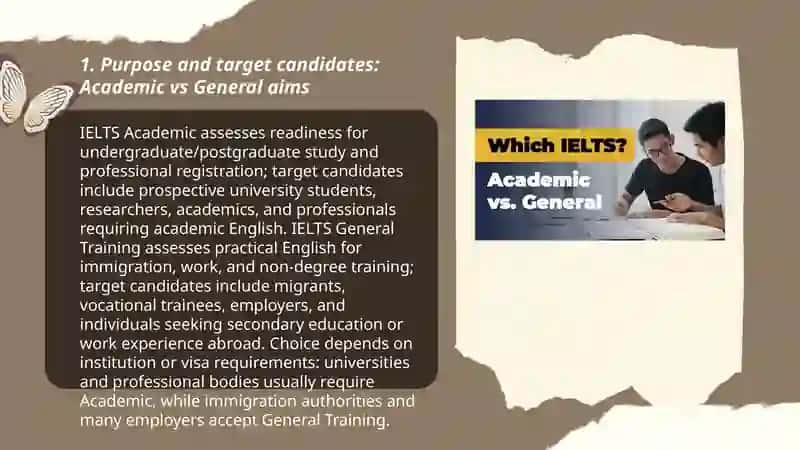 IELTS Academic vs. General: differences and aims 3