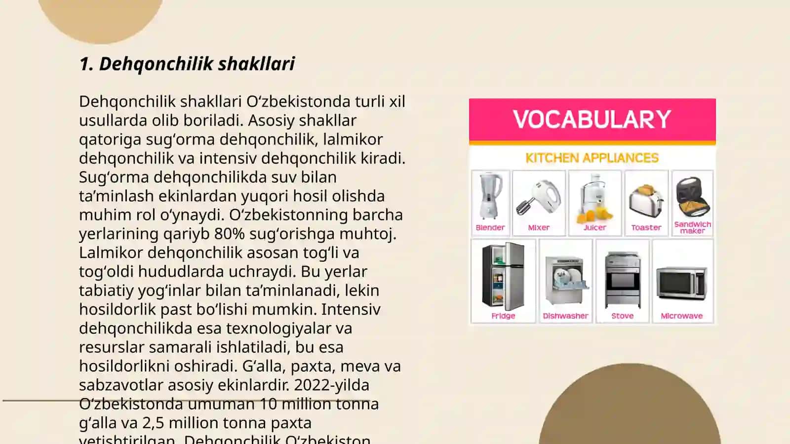 Uy xo'jaligini shakilliari 3