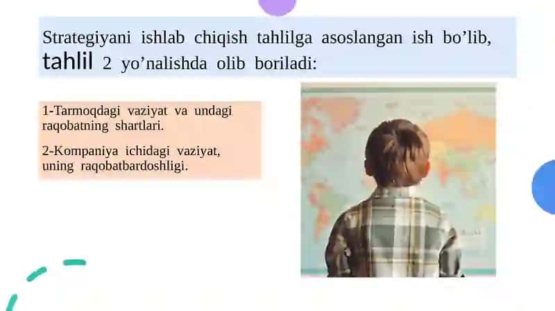 Tarmoqdagi Umumiy Vaziyat va Undagi Raqobatning Tahlili 3