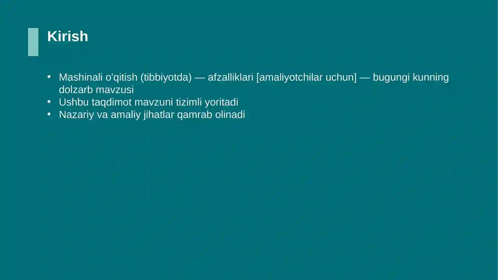 Mashinali o'qitish (tibbiyotda) — afzalliklari [amaliyotchilar uchun] 3