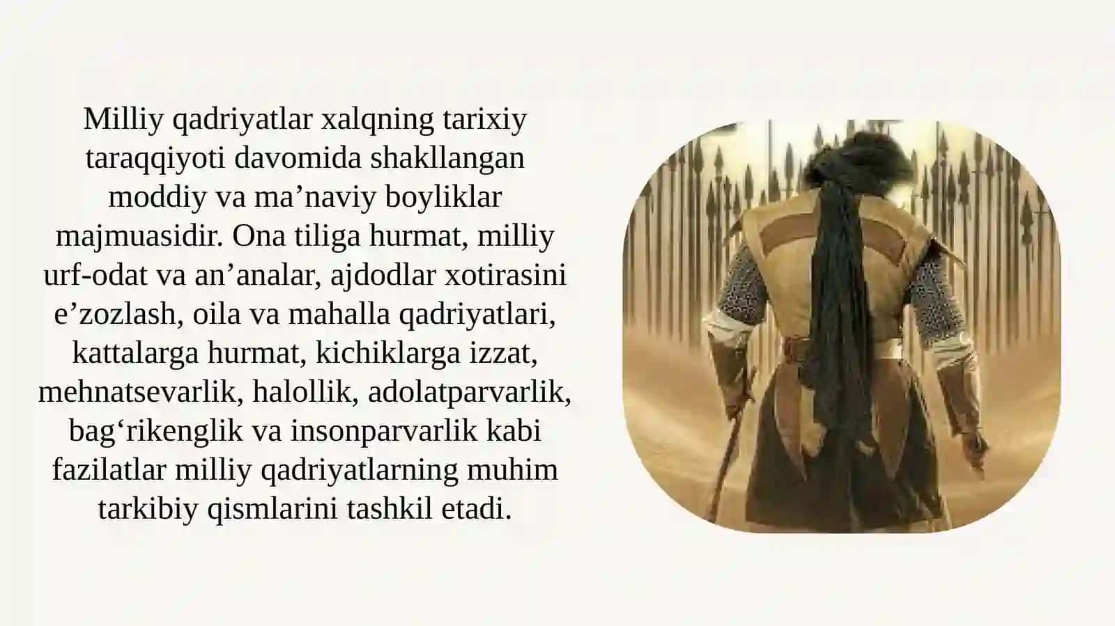 Tarix darslarida milliy qadriyatlar va vatanparvarlik 3