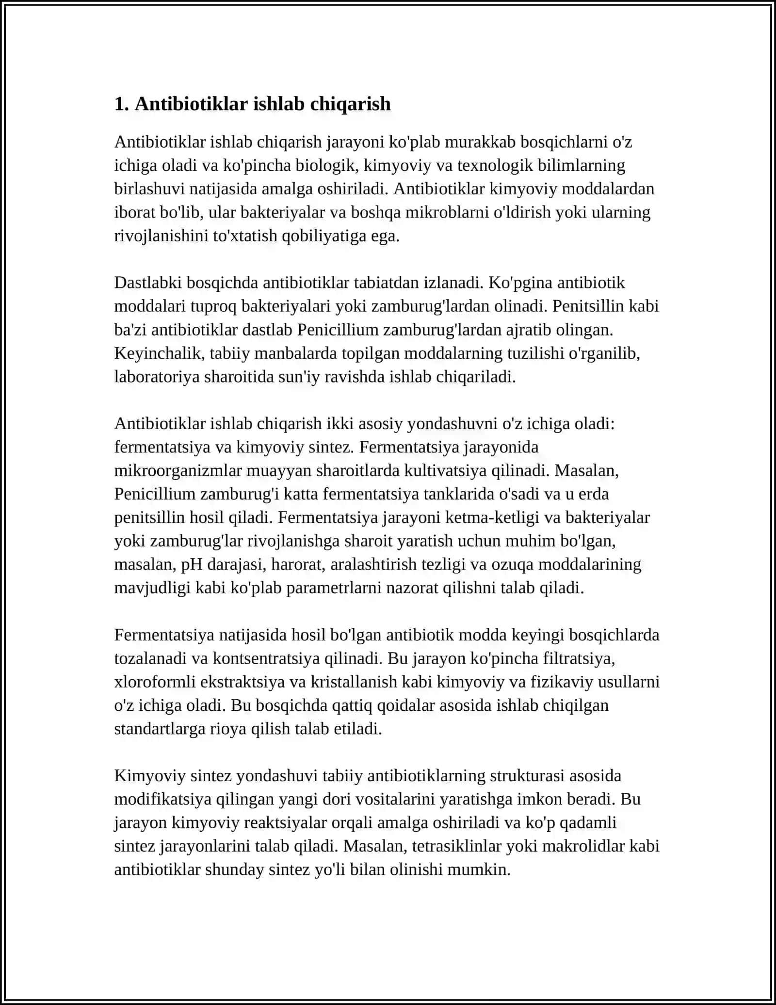 MIKROORGANIZMLAR ASOSIDA OLINADIGAN BIOTEXNOLOGIK MAHSULOTLAR 3