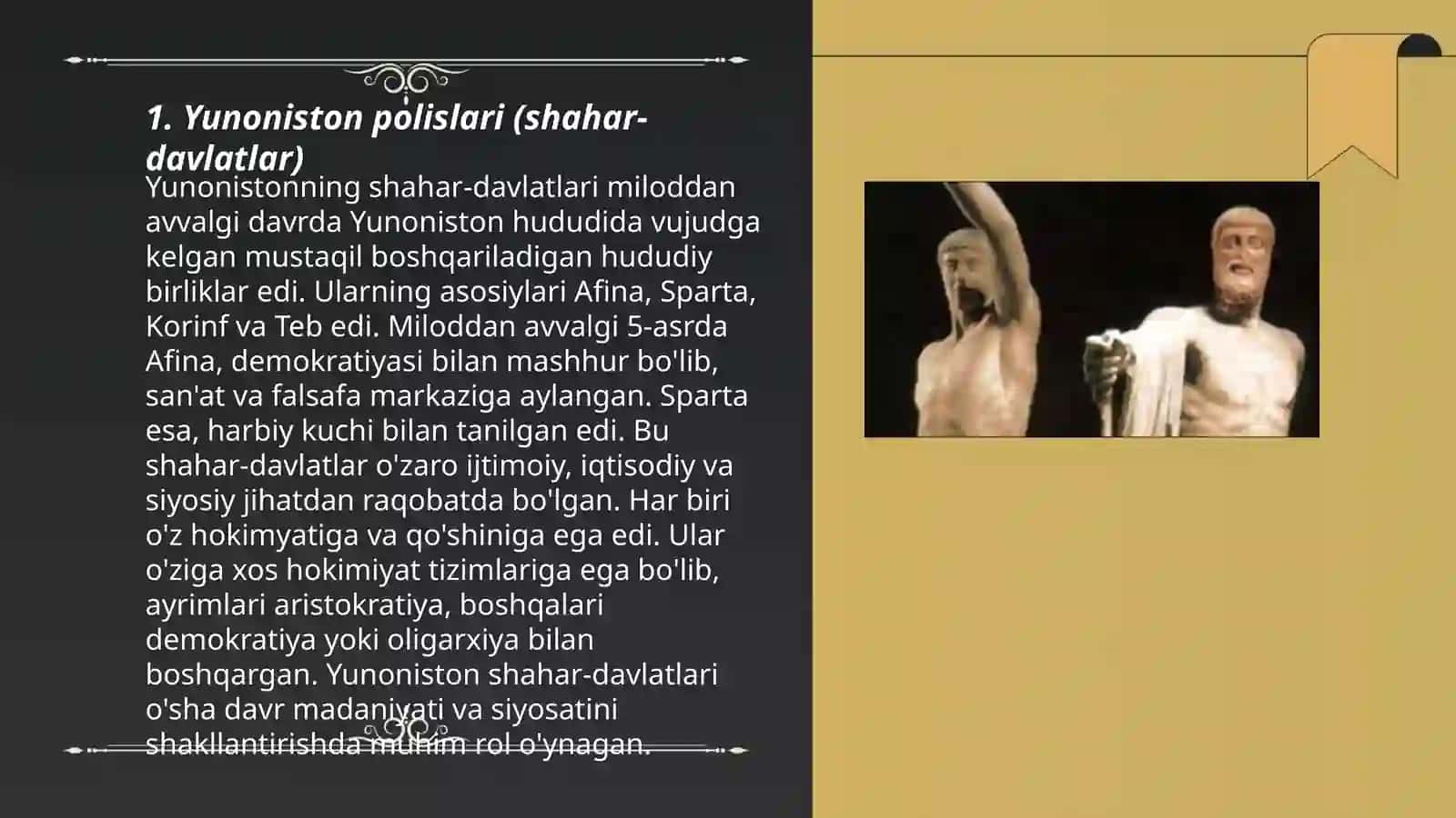Yunoniston Shahar-davlatlari 3