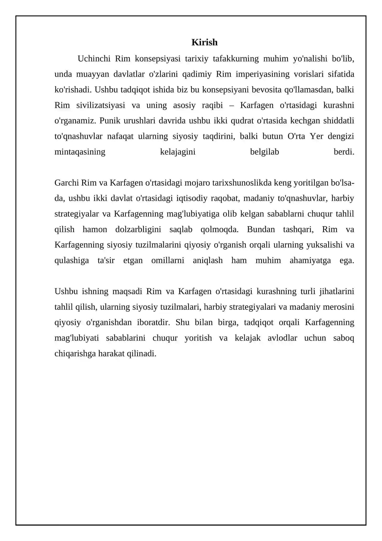 Uchinchi Rim konsepsiyasi va Karfagenning yuksalishi 3