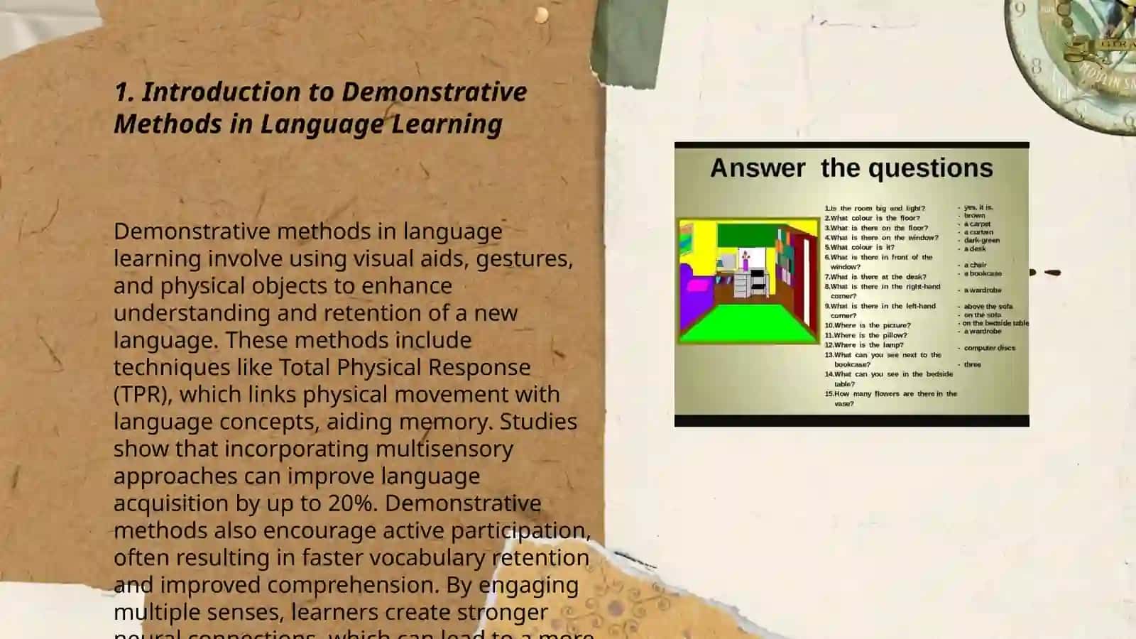 Demonstrative Methods in Language Learning 3