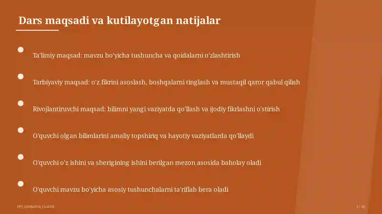 Uyushiq bo'laklar va tinish belgilari (8-sinf) 3