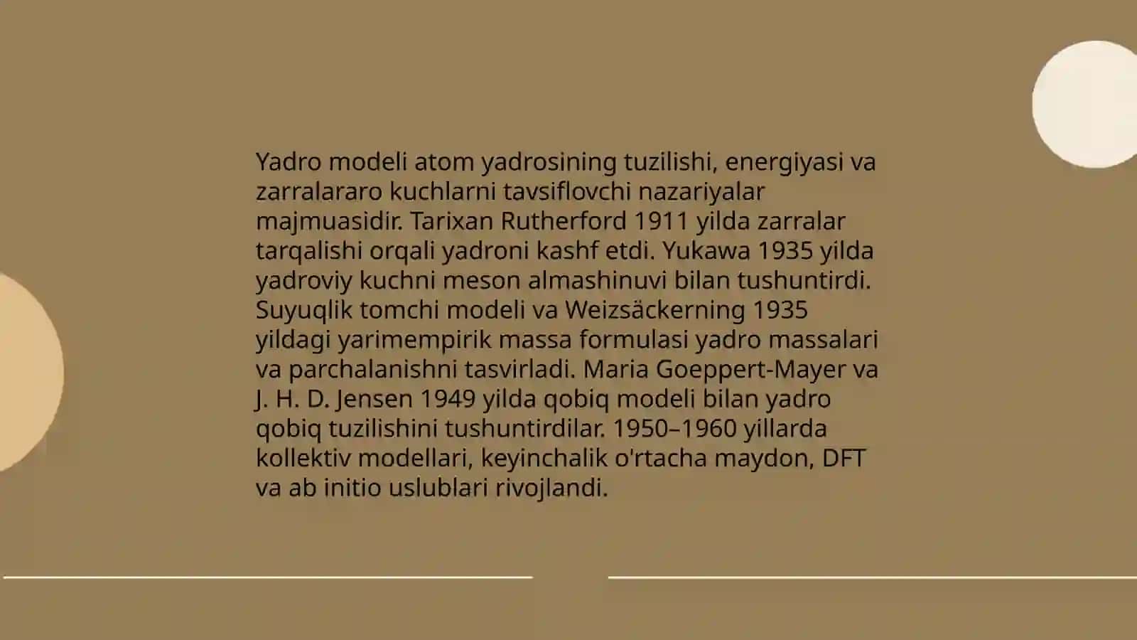 Yadro modeli 3
