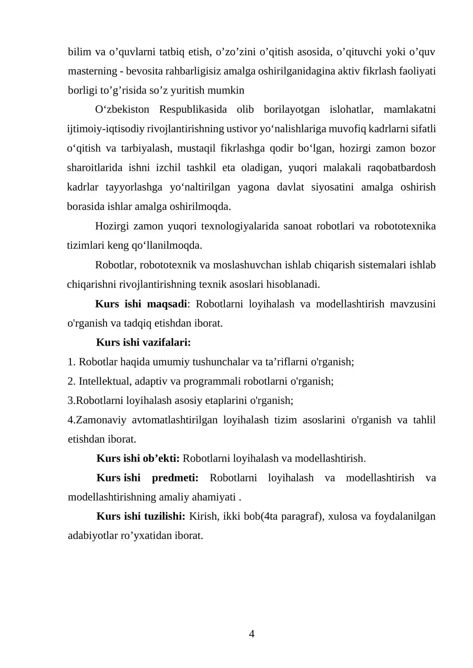 ROBOTLAR BO‘YICHA UMUMIY TUSHUNCHALAR 3