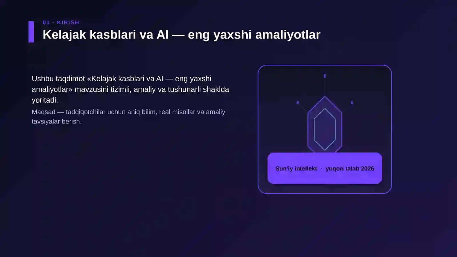 Kelajak kasblari va AI — eng yaxshi amaliyotlar 3