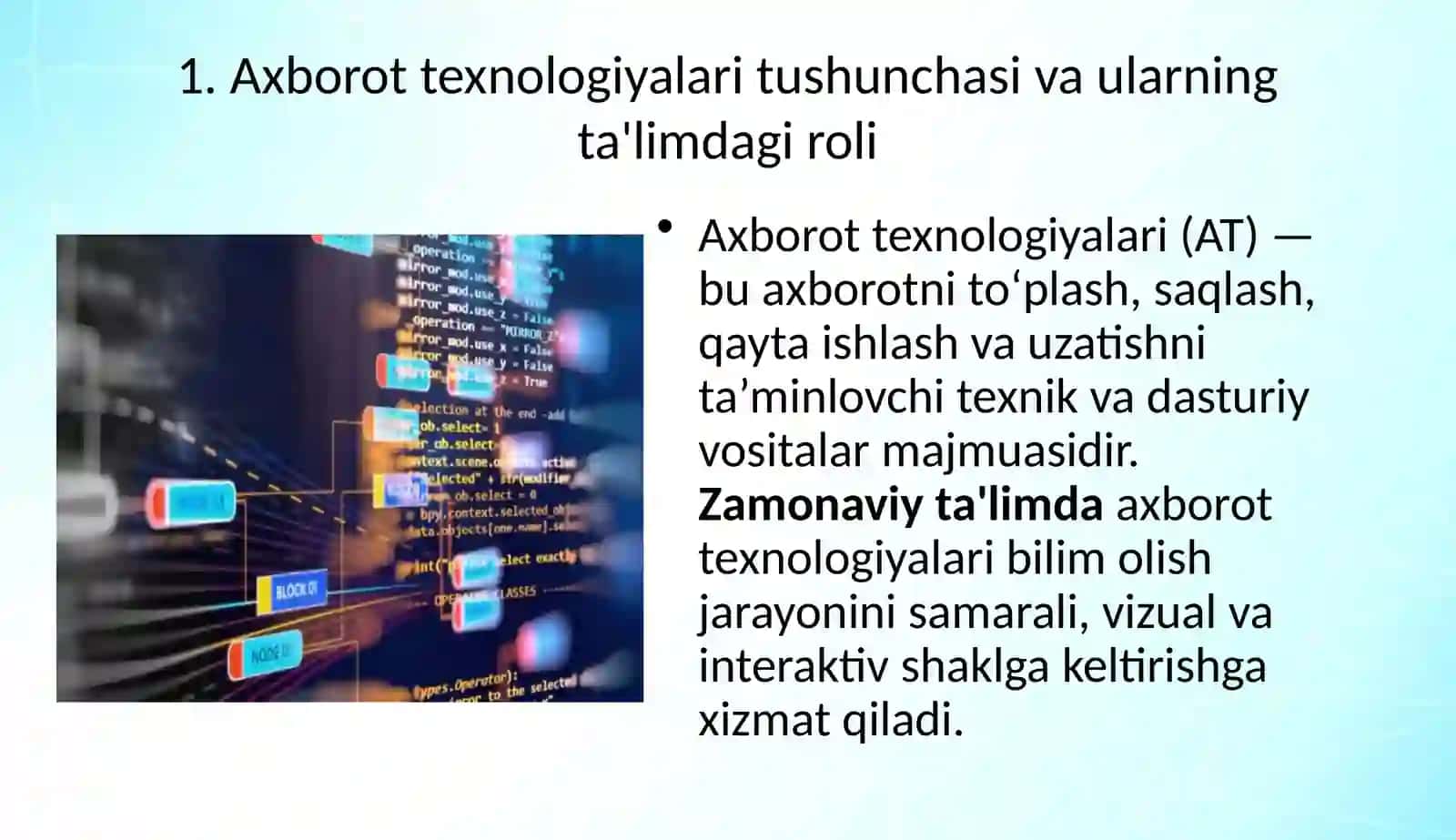 Tabiiy fanlardagi zamonaviy axborot texnologiyalaridan foydalanish 3
