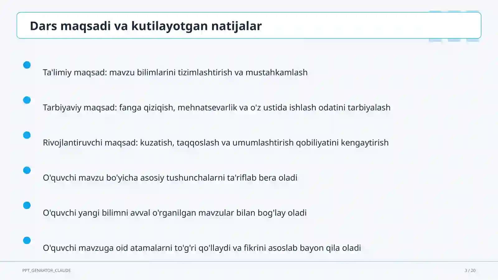 Turizm geografiyasi va O'zbekistonning turistik salohiyati (11-sinf) 3