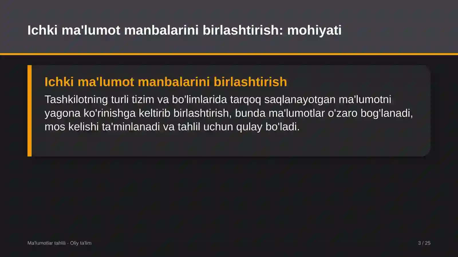 atom energetikasida ichki ma'lumotlar manbalarini birlashtirish 5299 3