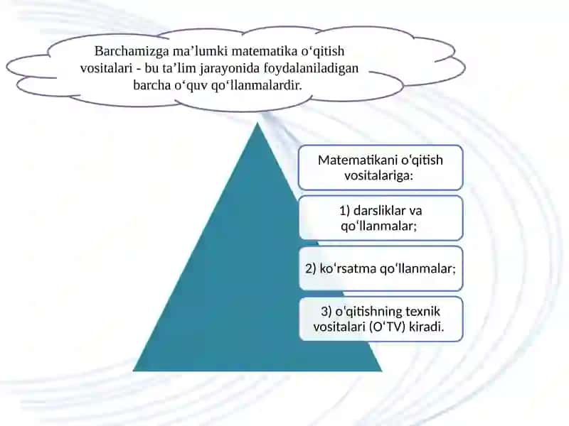 BOSHLANG‘ICHSINF MATEMATIKA DARSLARIDA QO‘LLANILADIGAN O‘QUV VOSITALARI VA ULARNING VAZIFALARI 3