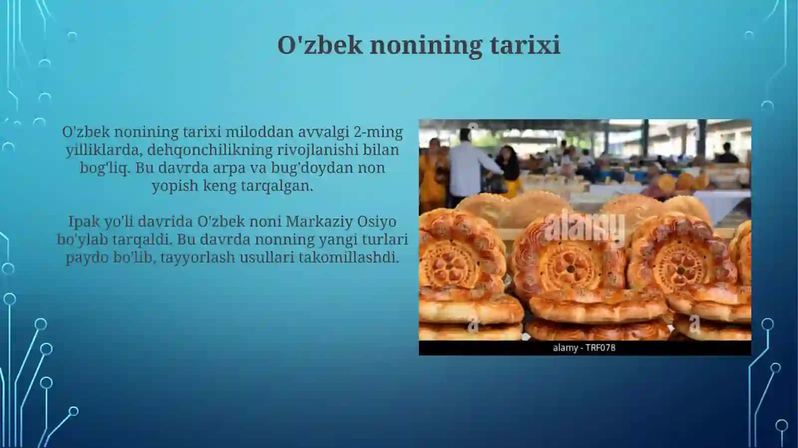 O'zbek nonining tarixi 3