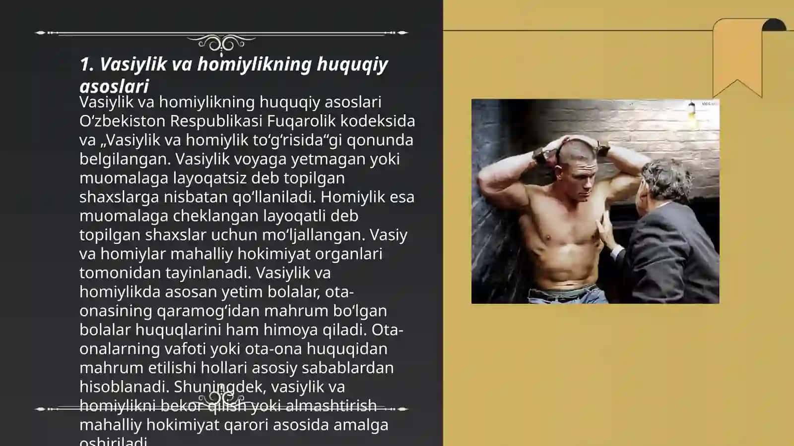 Vasiylik va homiylik 3