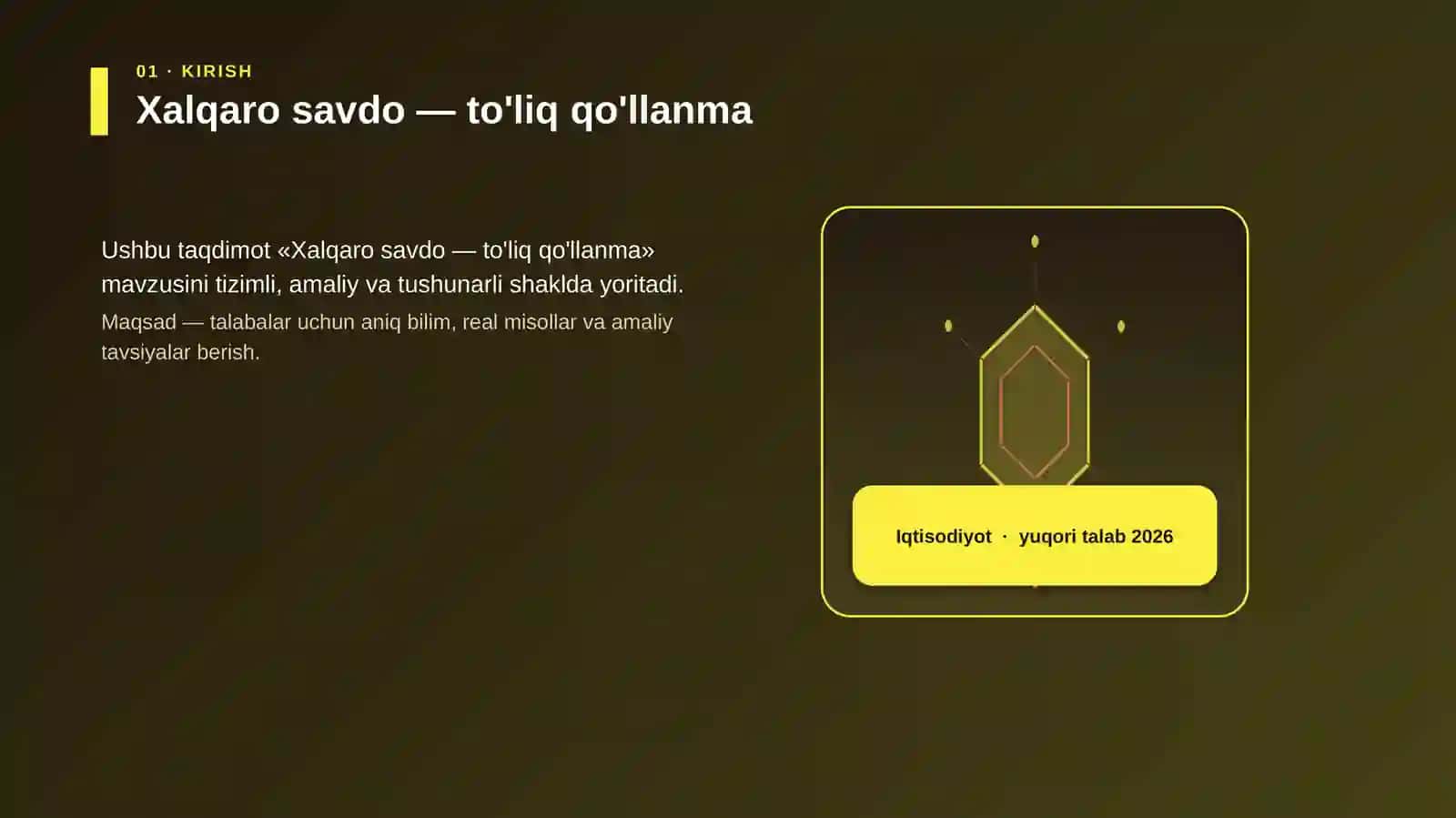 Xalqaro savdo — to'liq qo'llanma 3
