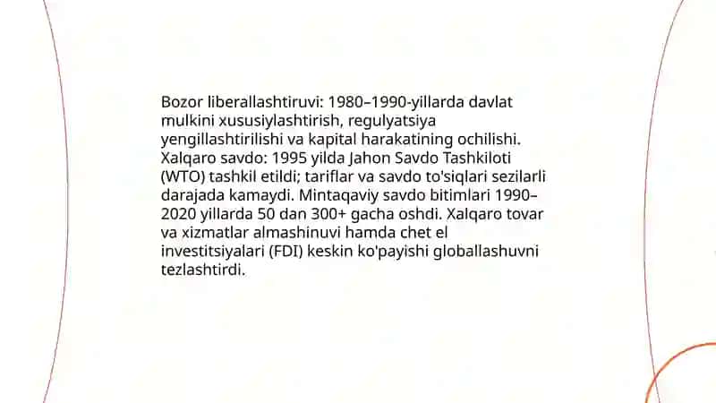 Jahon iqtisodiyoti globallashuvi 3