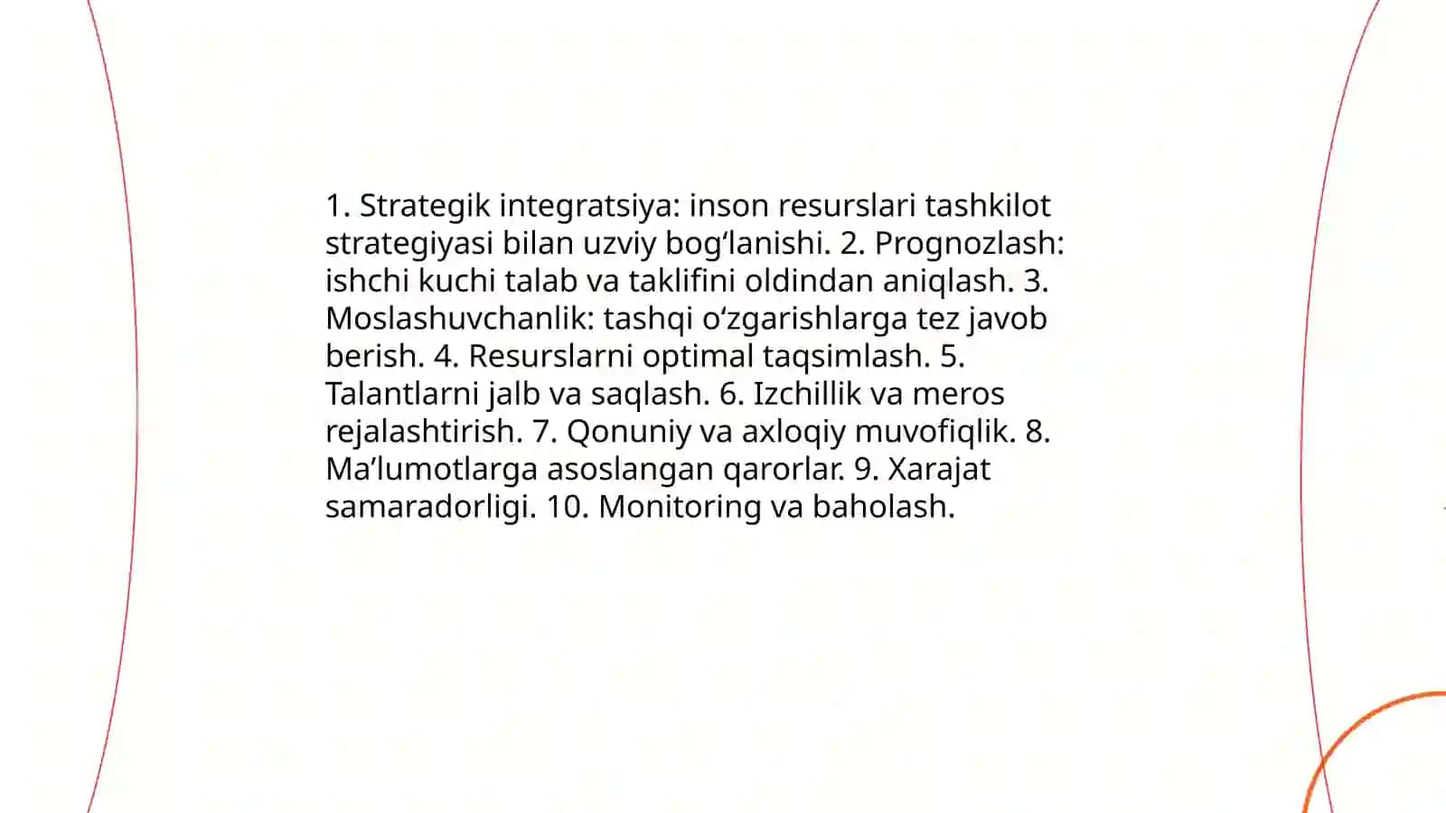 Inson resurslarini strategik rejalashtirish va boshqarish 3