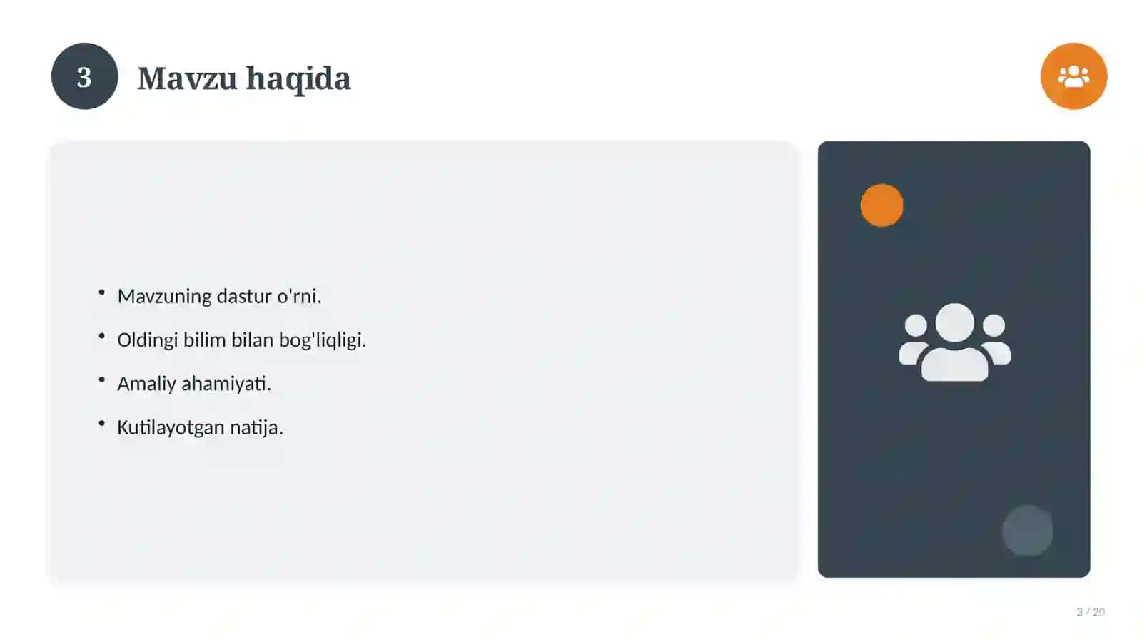 Informatika fanidan 5-sinf: interfaol dars ishlanmasi 3