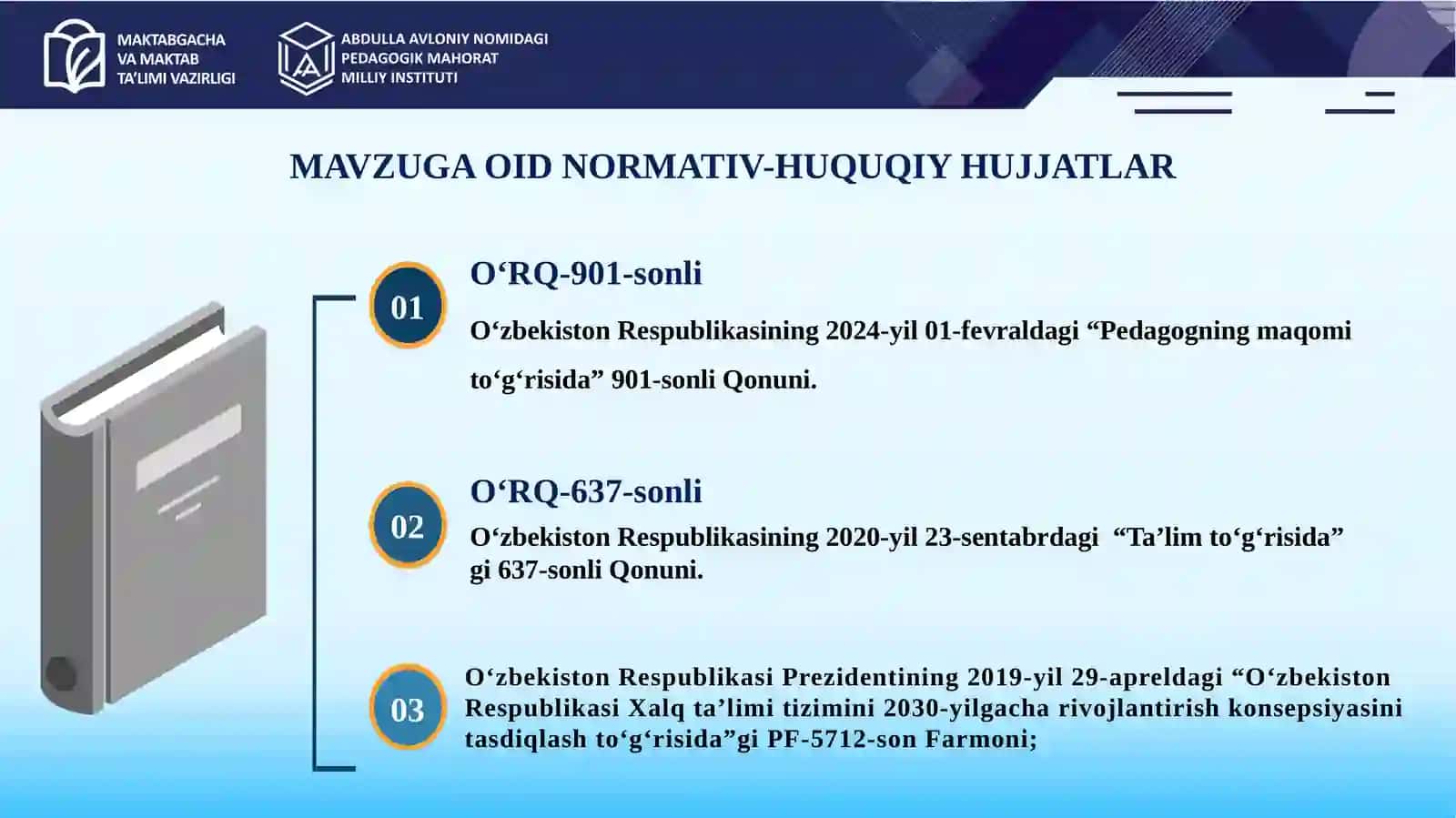 DIREKTORNING BOSHQARUV FAOLIYATIDA VAQTNI TO‘G‘RI REJALASHTIRISH AMALIY TOPSHIRIQ TAQDIMOTI 3