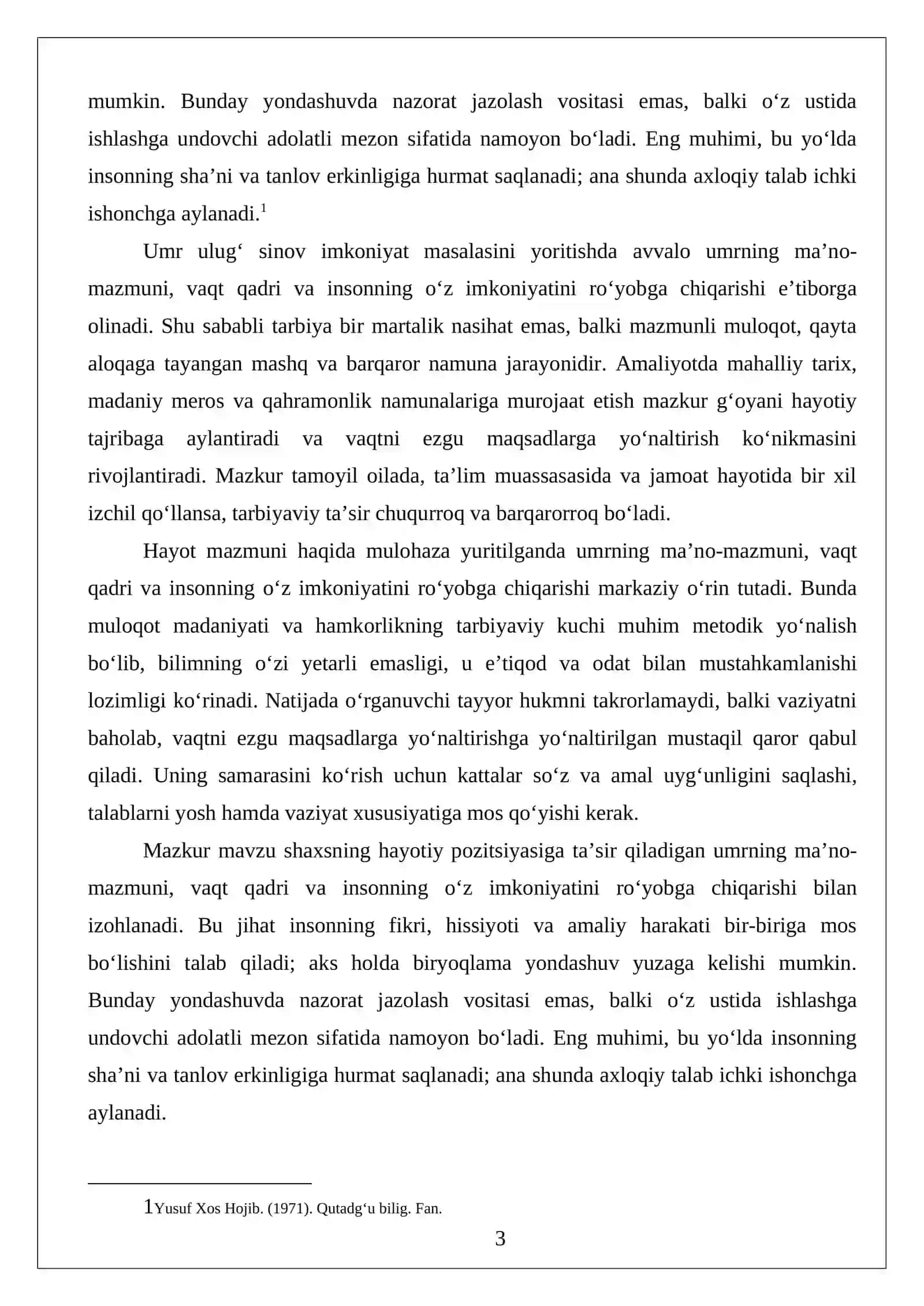 Umr ulug‘ sinov imkoniyat 3