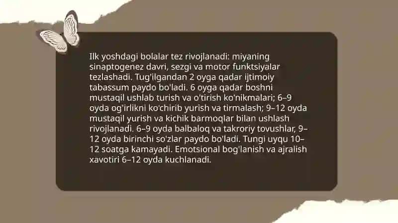 Maktabgacha talimda ilk yoshdagi bolalar bilan ishlashda pedagogik psixalogik hususiyatlarni hisobga olish 3