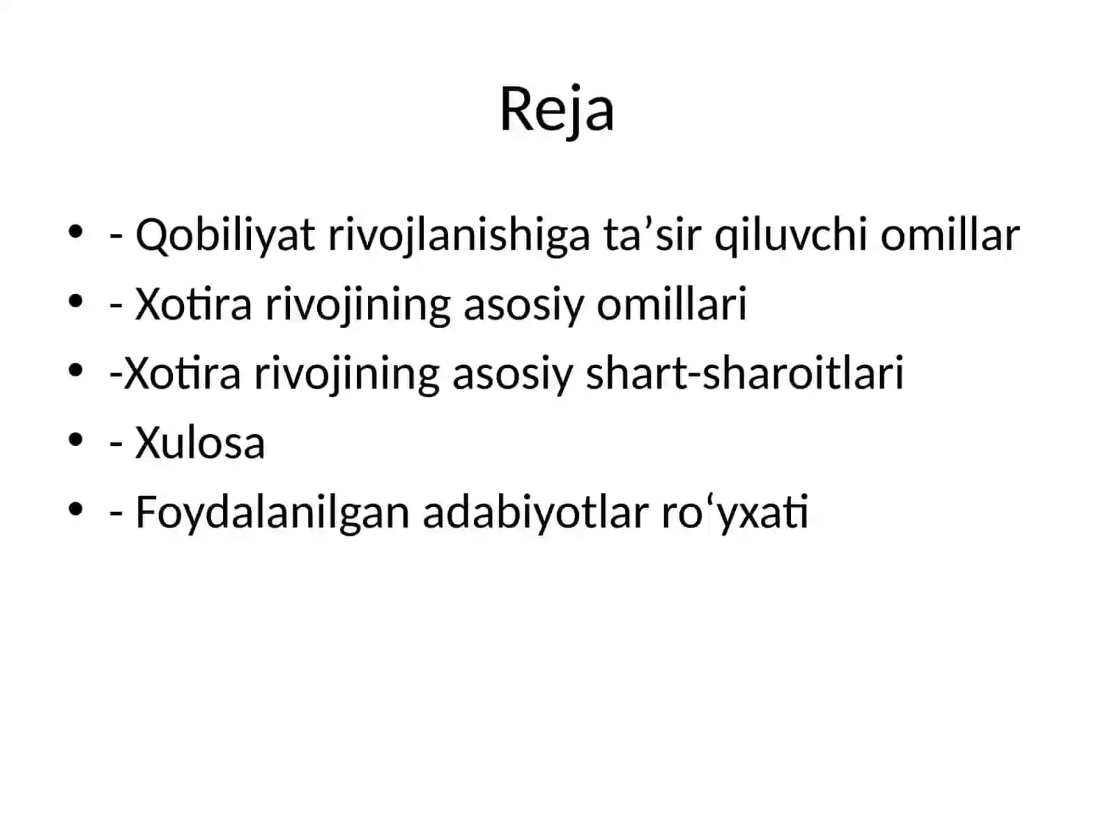 Qobiliyat rivojlanishiga taʼsir qiluvchi omillar 3
