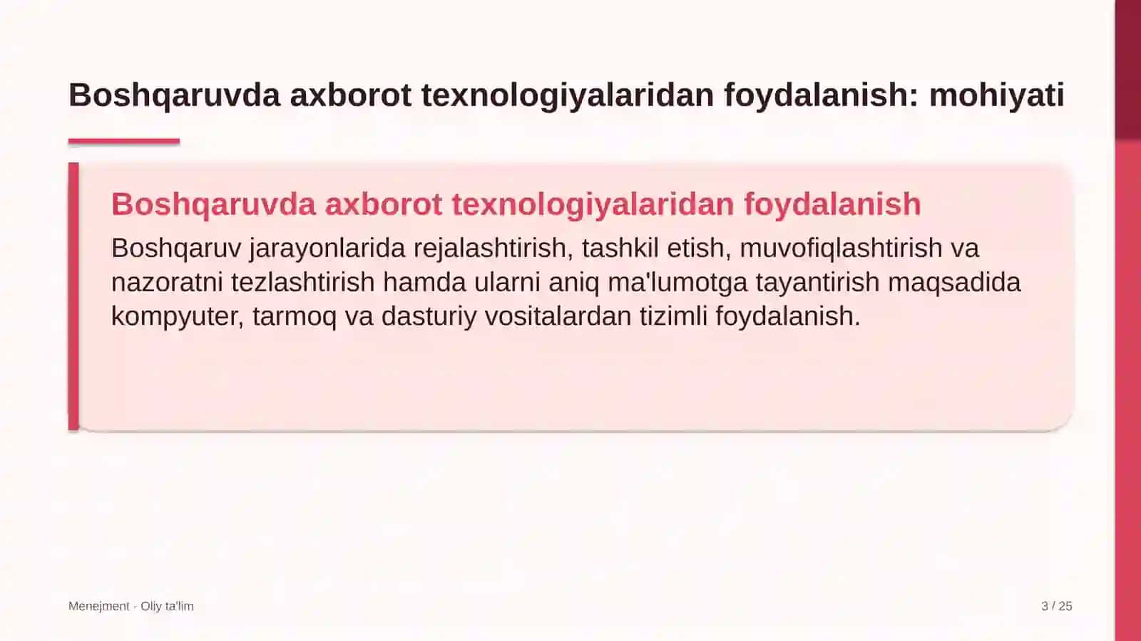 tosh shag'al karyerlarida boshqaruvda axborot texnologiyalaridan foydalanish 9667 3