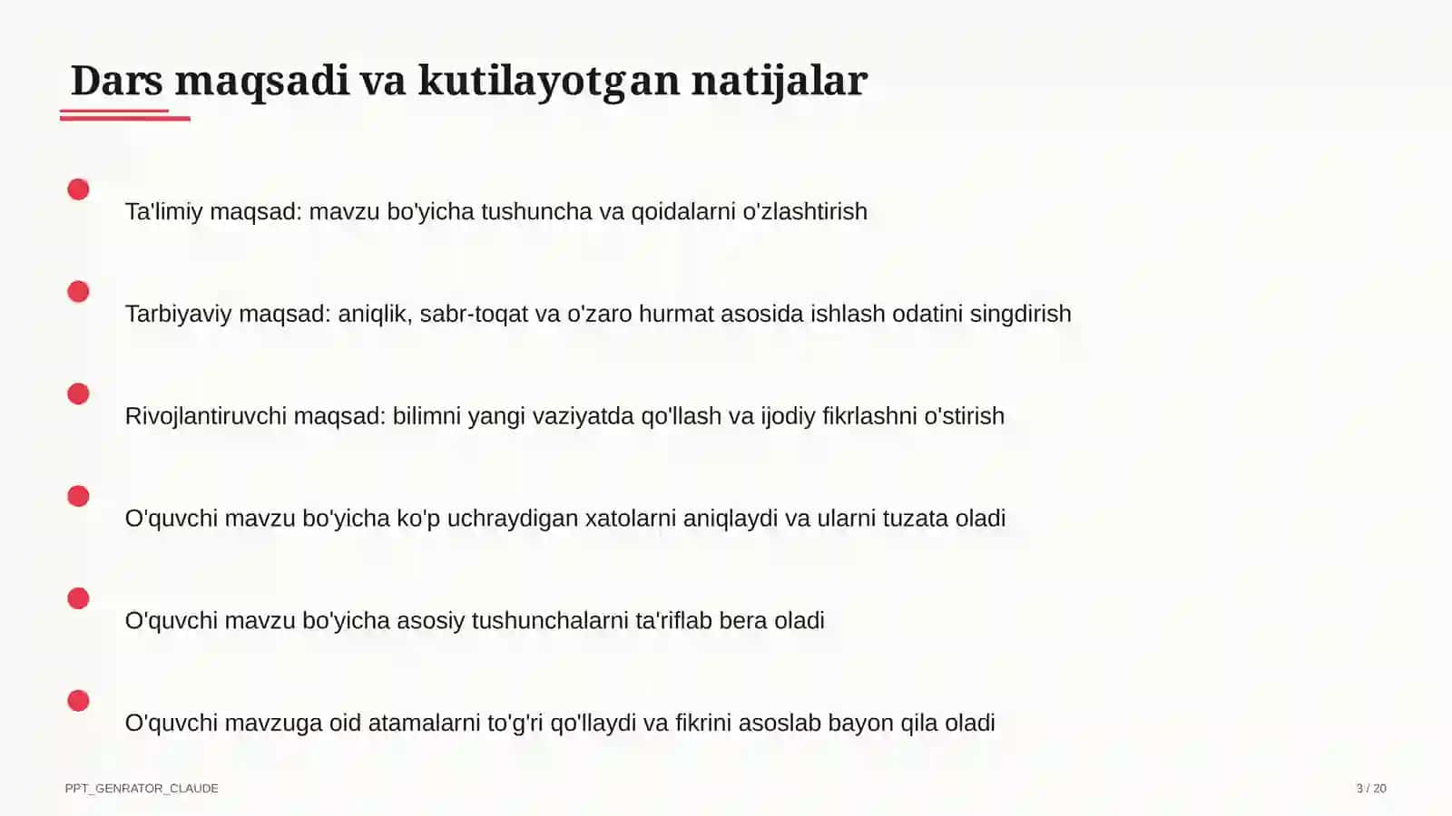 Ochiq ta'lim resurslari (OER) dan foydalanish 3
