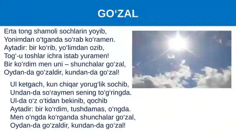 Cho‘lponshe’rlari 3