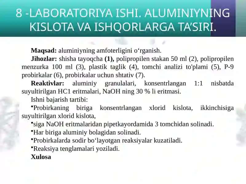 IIIguruhning asosiy guruhchasi elementlari bo’limi mavzulari o’qitish metodikasi 3