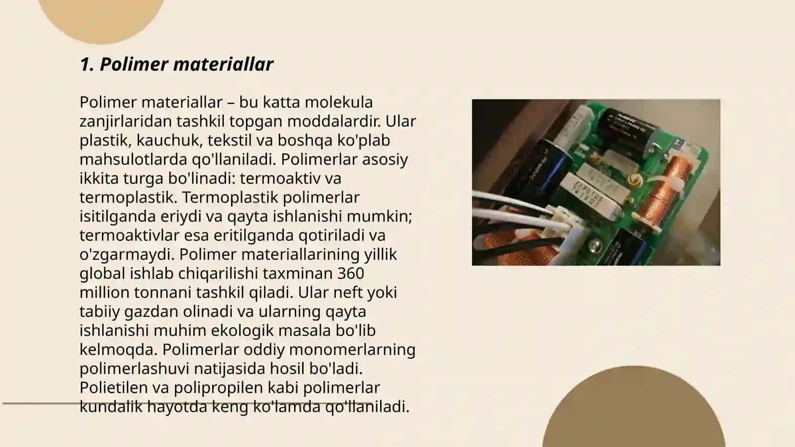 Polimer materiallar 3