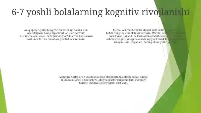 Mental Arifmetika Vositasida 6-7 Yoshdagi Bolalarning Matematik Tasavvurlarini Shakllantirish 3