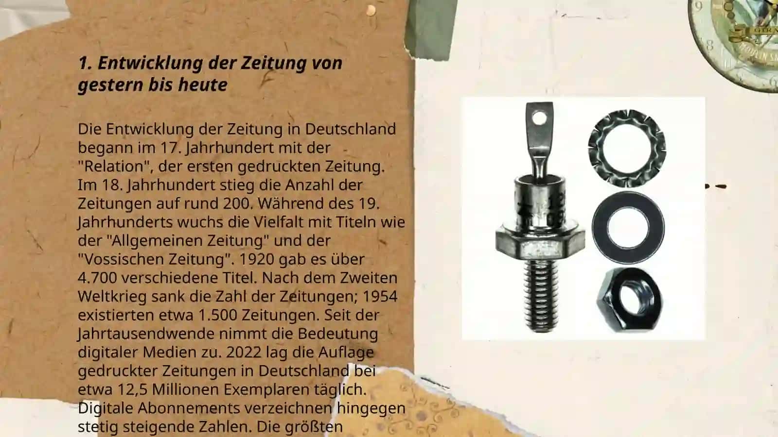 Medien. Früher und heute 3