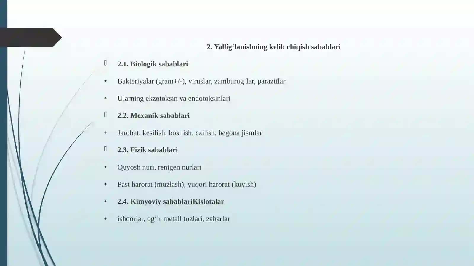 Yallig’lanishPatfiziologiyasi 3