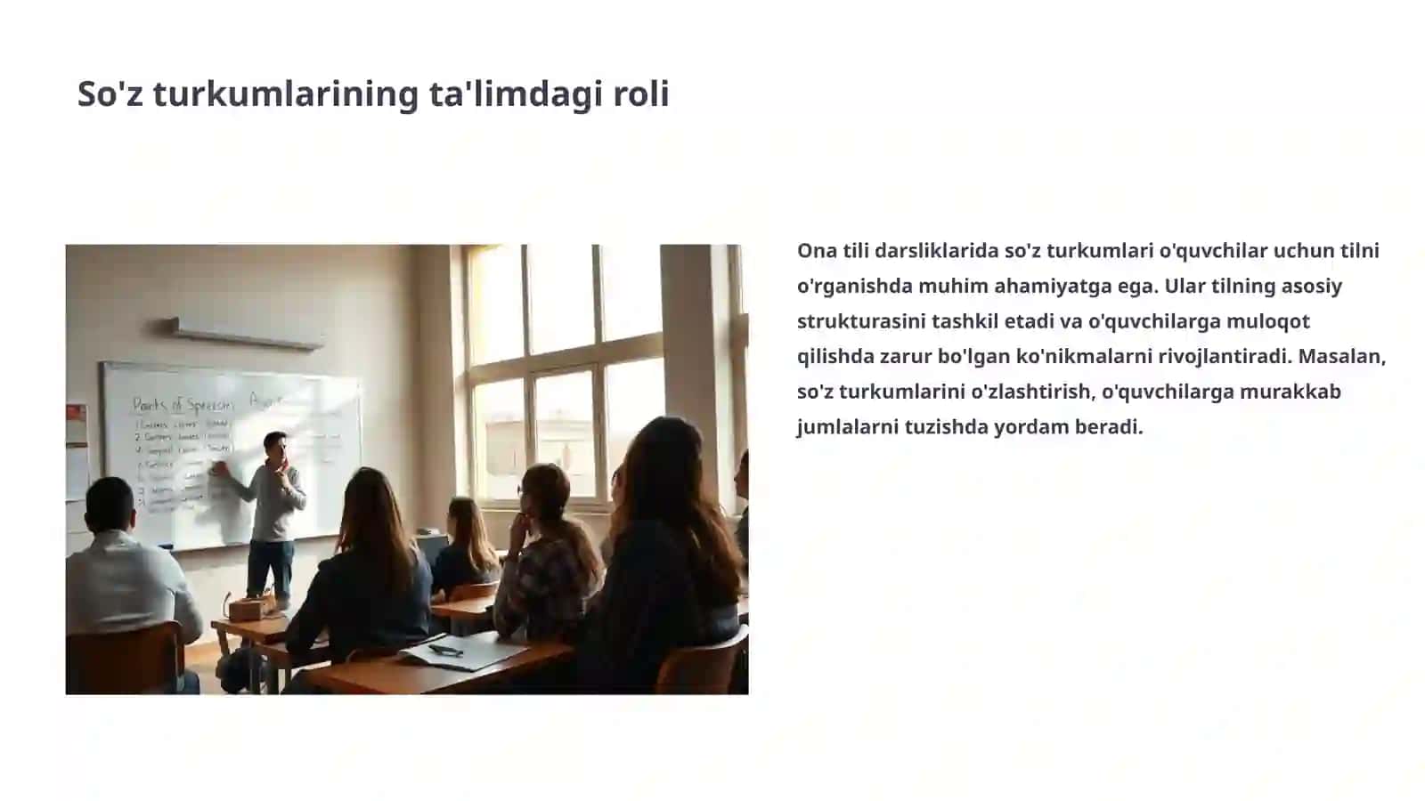 Ona tili darsliklarida soʻz turkumlarining oʻqitilishi 3