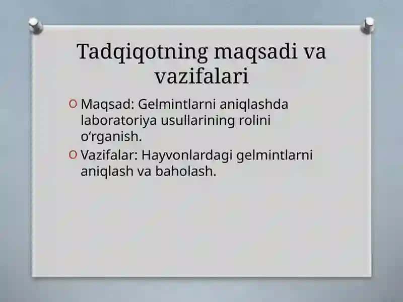 Tirikhayvonlarnigelmintlarbilanzararlanishinilaboratoriyadatekshirishusullari 3